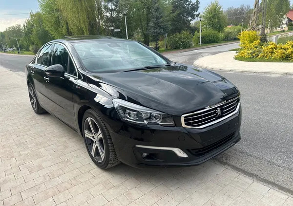 świętokrzyskie Peugeot 508 cena 49000 przebieg: 215000, rok produkcji 2017 z Oleśnica